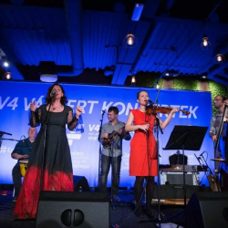 2017. Budapest Várkert V4 koncert  Lovász Irén - Groove &Voice Trio (HU) és a Jitka Suranska Trio ( CZ) közös koncertje