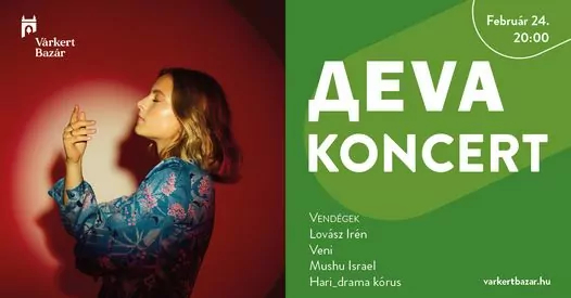 DEVA KONCERT LOVÁSZ IRÉNNEL A VÁRKERT BAZÁRBAN