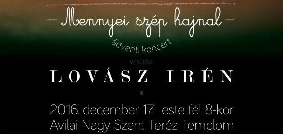 ADVENTI KONCERT A MAKÁMMAL!