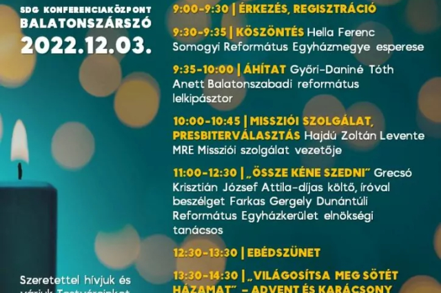 “VILÁGOSÍTSA MEG SÖTÉTES HÁZAMAT!’ LOVÁSZ IRÉN ELŐADÁSA