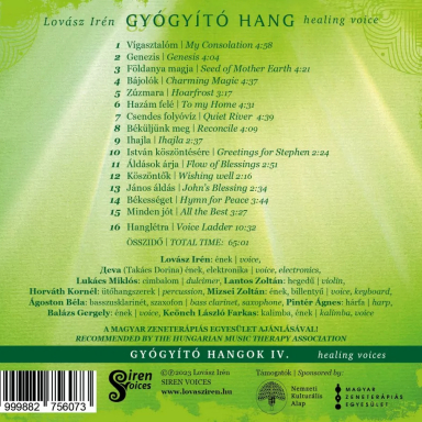 Lemezek - GYÓGYÍTÓ HANG CD,