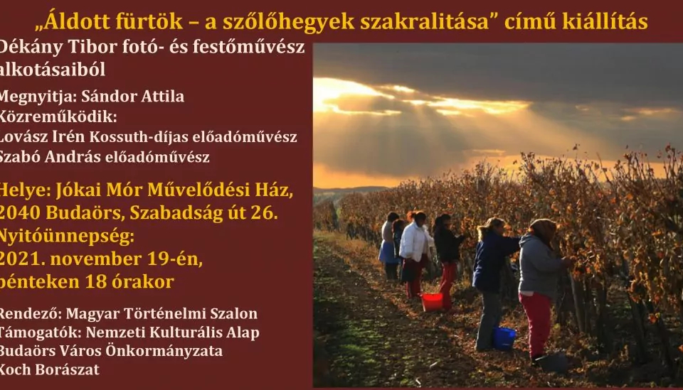 KIÁLLÍTÁSMEGNYITÓ BUDAŐRSÖN