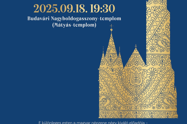Mátyás Templom- jótékonysági koncert