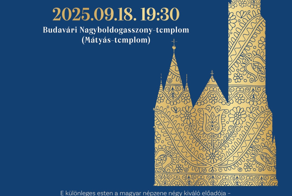 Mátyás Templom- jótékonysági koncert