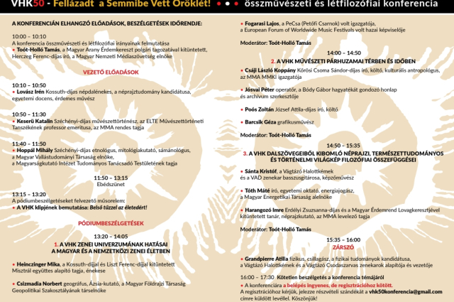 VHK50 konferencia PIM,